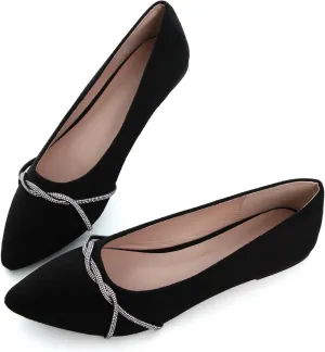 Dear Time Women's Ballet Flats Dress Ballet Shoes Slip on for Office Work Comfortable Shoes