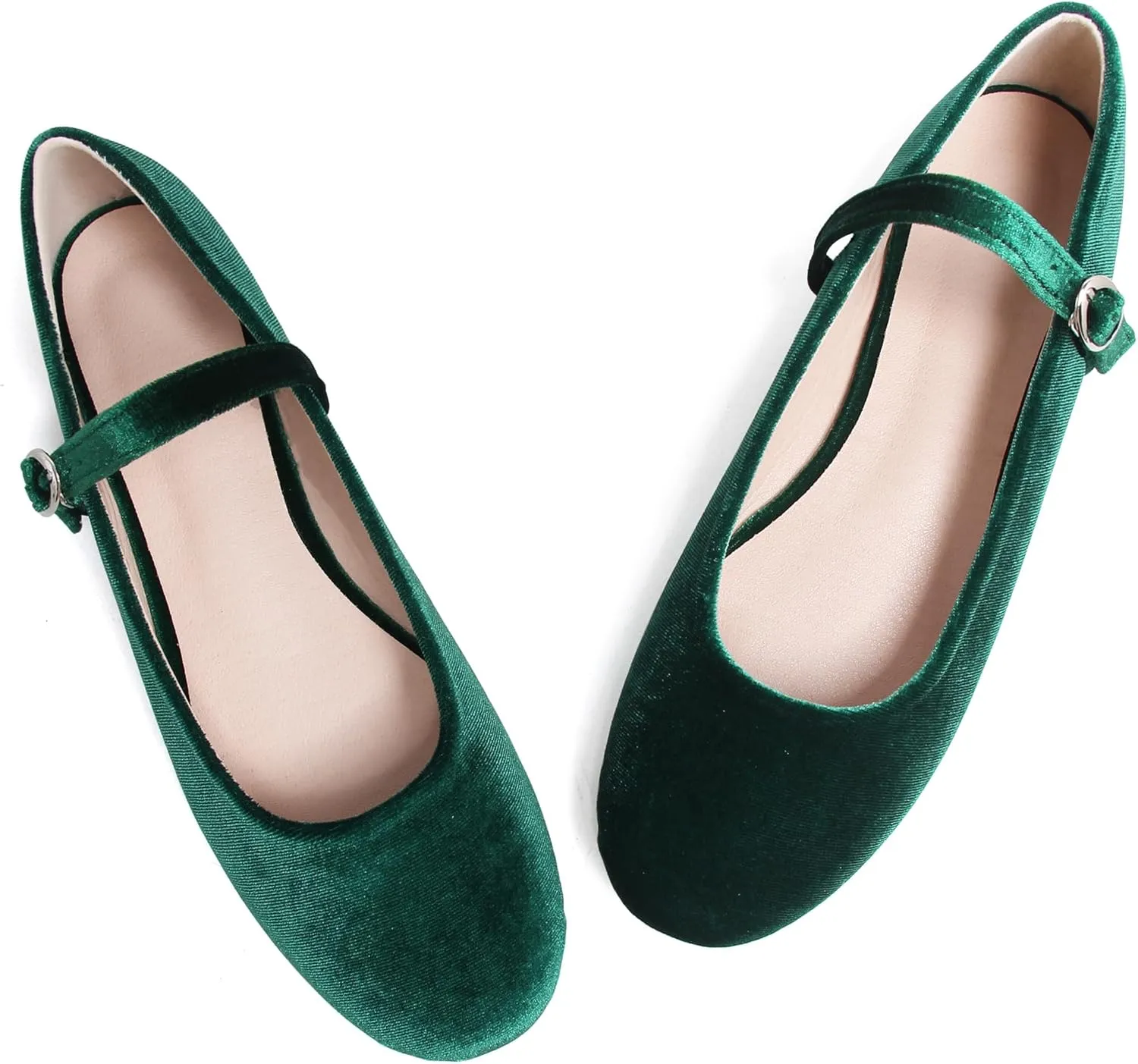 Dear Time Women's Square Toe Ballet Flats Elegant Comfortable Mary Jane Flats Dress Flats Shoes