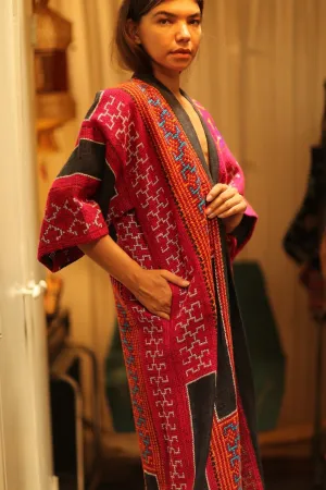 DORI TRIBAL PATCHWORK KIMONO