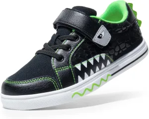 DREAM PAIRS Boys Sneakers Little Kids Toddler Shoes Storybook Causal Walking Shoes Non-Slip with Hook and Loop