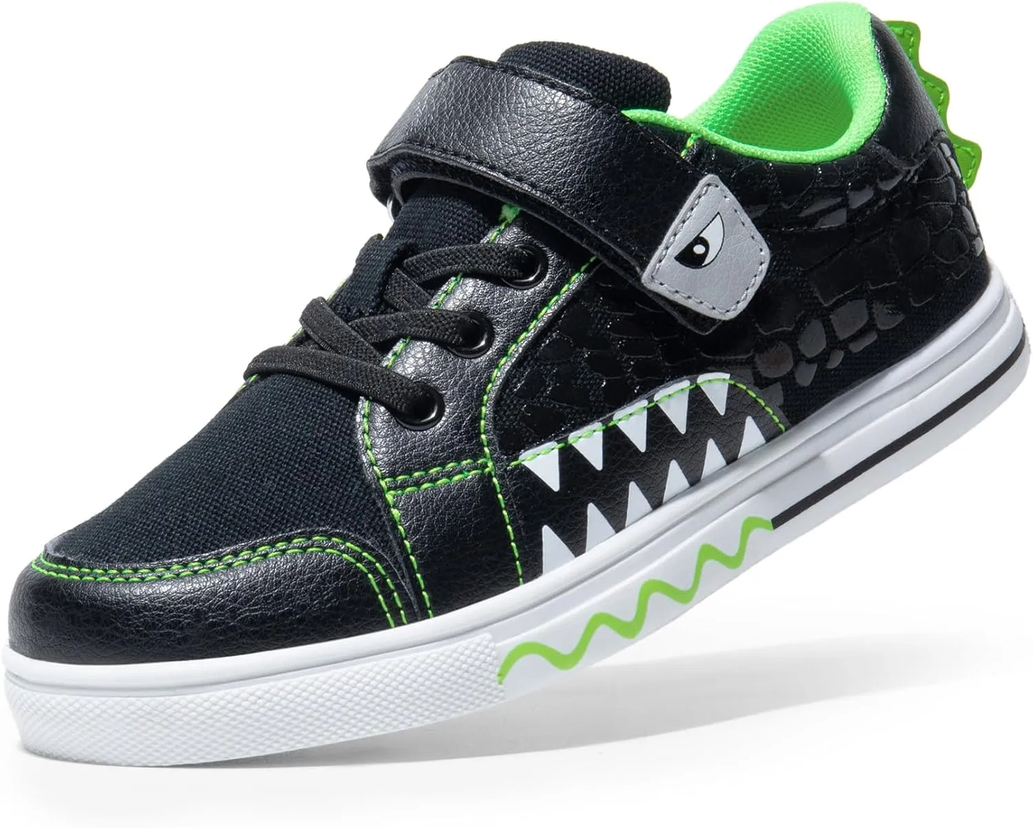 DREAM PAIRS Boys Sneakers Little Kids Toddler Shoes Storybook Causal Walking Shoes Non-Slip with Hook and Loop