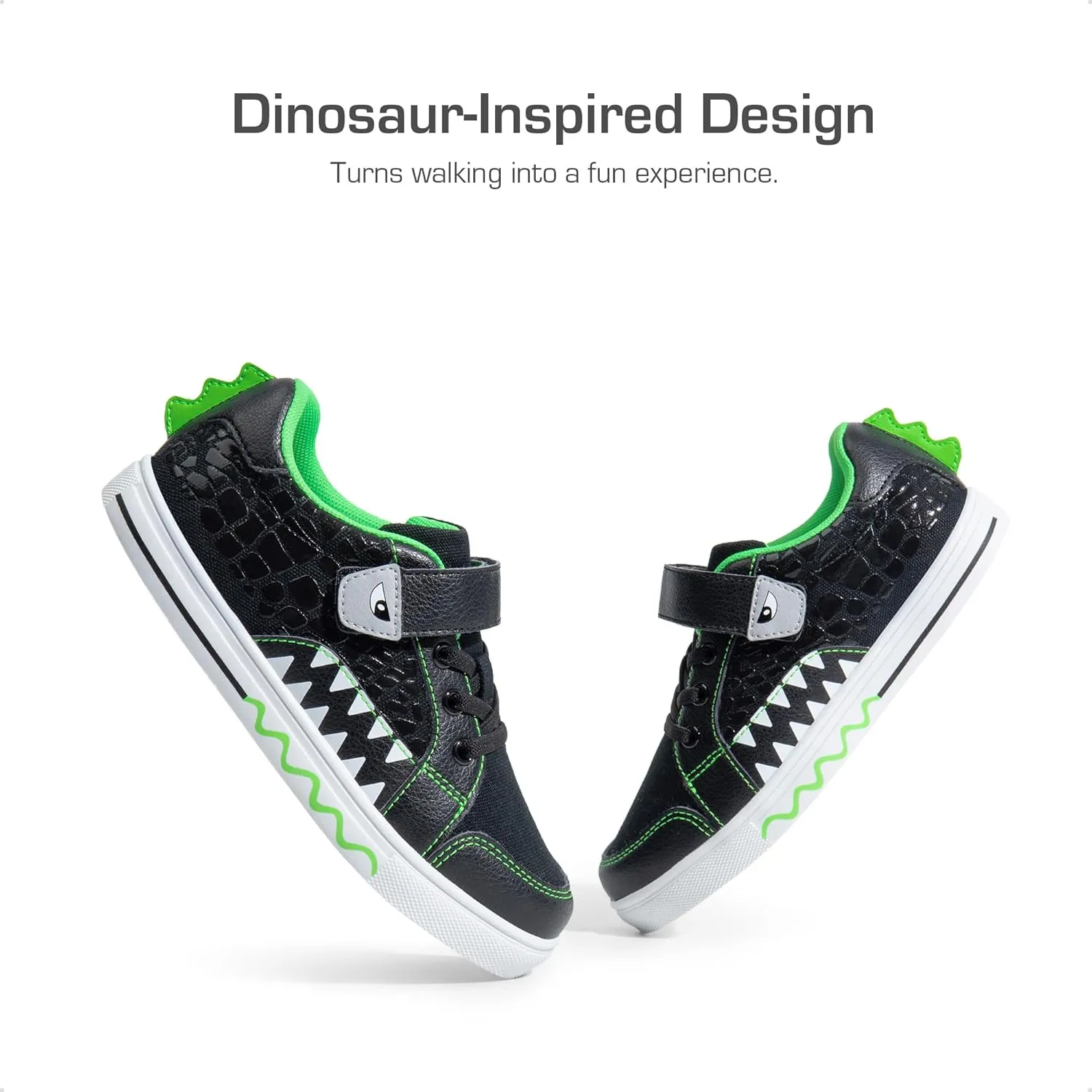 DREAM PAIRS Boys Sneakers Little Kids Toddler Shoes Storybook Causal Walking Shoes Non-Slip with Hook and Loop