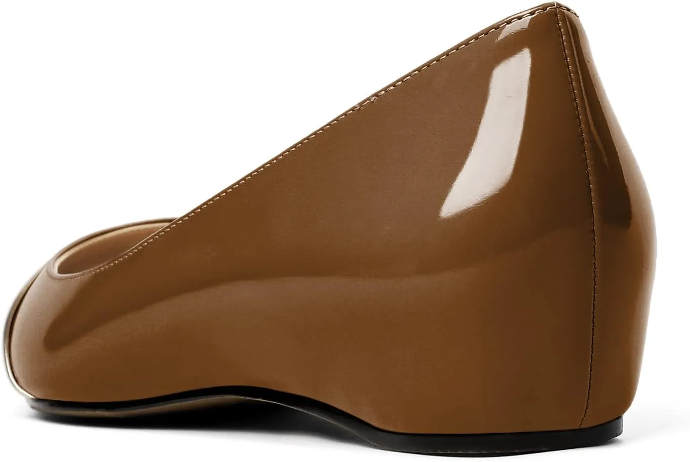 Eldof Flats Shoes Women Comfortable Pointed Toe Slip On Loafer Flats Pumps for Office Casual Dressy