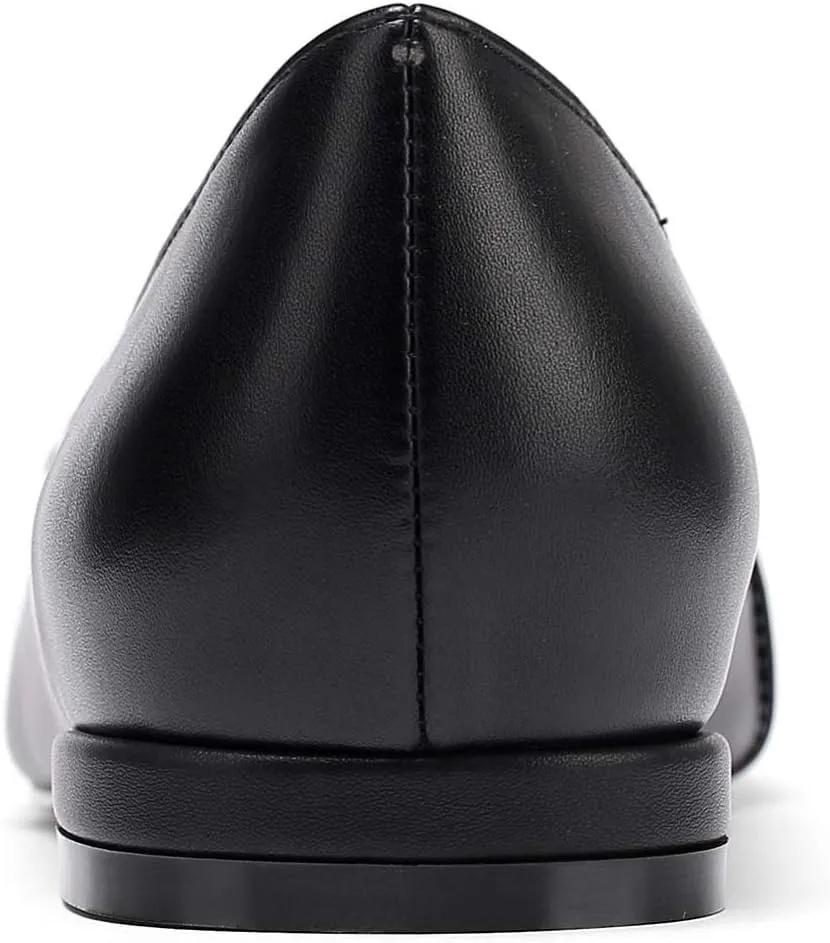 Eldof Women's Flats, Pointed Toe Flats Pumps, Buckle Flats Pumps, Walking Dress Office Classic Comfortable Flats