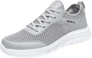 Fashion Summer Men Breathable Mesh Flat Elastic Casual Shoes Mens Sneaker Shoes