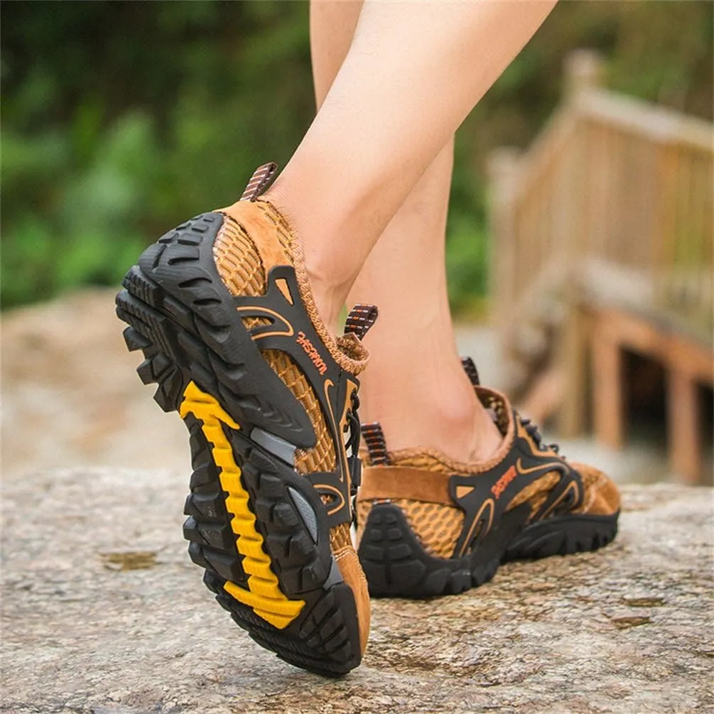 FLARUT Men's Sandals Barefoot Hiking Shoes Quick Dry Breathable Mesh Lightweight Outdoor Training Water Walking Shoes