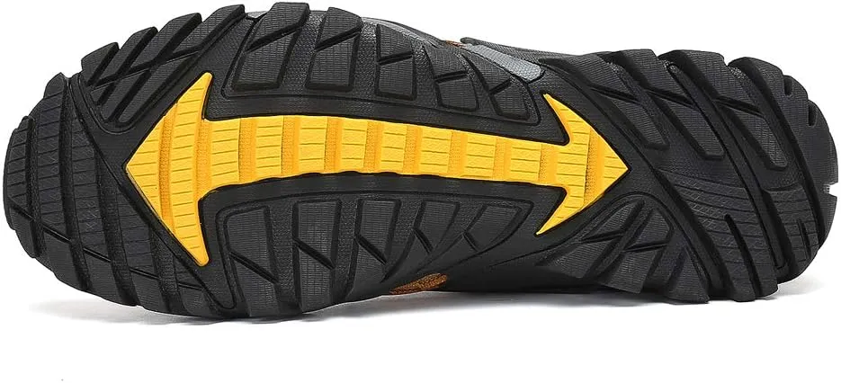 FLARUT Men's Sandals Barefoot Hiking Shoes Quick Dry Breathable Mesh Lightweight Outdoor Training Water Walking Shoes