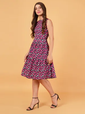 FLORAL PRINT  DRESS