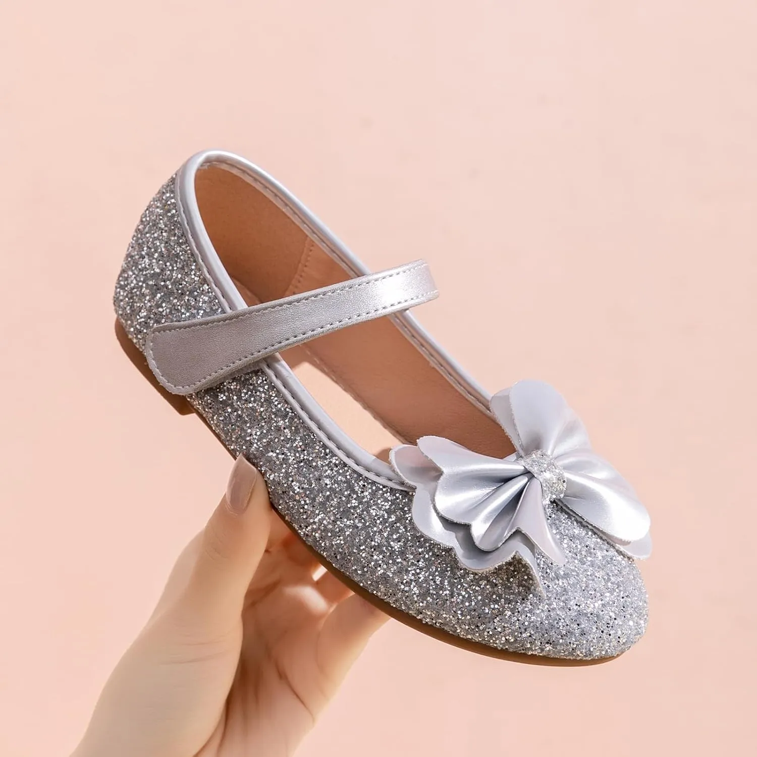 Flower Girl Shoes Wedding Party Princess Shoes Girls Dress Shoes for Kid Toddler