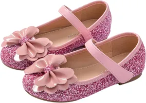Flower Girl Shoes Wedding Party Princess Shoes Girls Dress Shoes for Kid Toddler