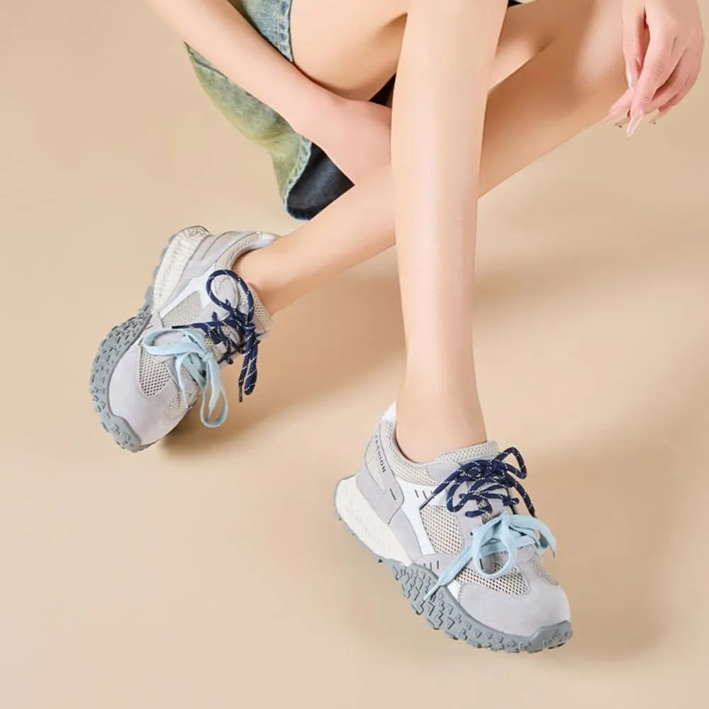 Geerta Cutecore Dad Shoes Y2K Kawaii Sneakers Casual Tennis Gym Fitness Outdoor Hiking Comfortable Chunky Platform for Women Trendy Preppy Back to School Gift for Girls Granddaughter Travel Outfits