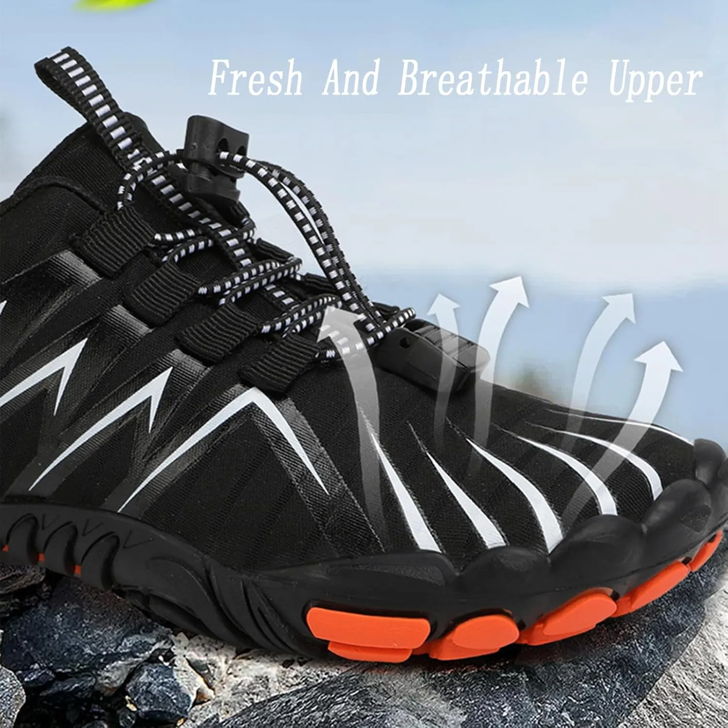 Giltpeak Hike Barefoot Womens Winter Boots, Non-Slip Walking Snow Boots for Men, Waterproof Hiking Shoes Outdoor