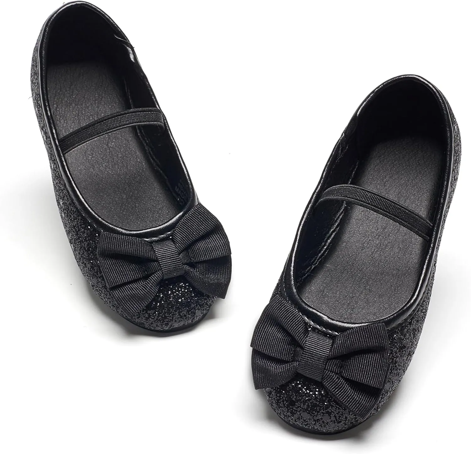 GINFIVE Toddler Girls Dress Shoes Little Girls Mary Janes Ballerina Flats Shoes Toddler