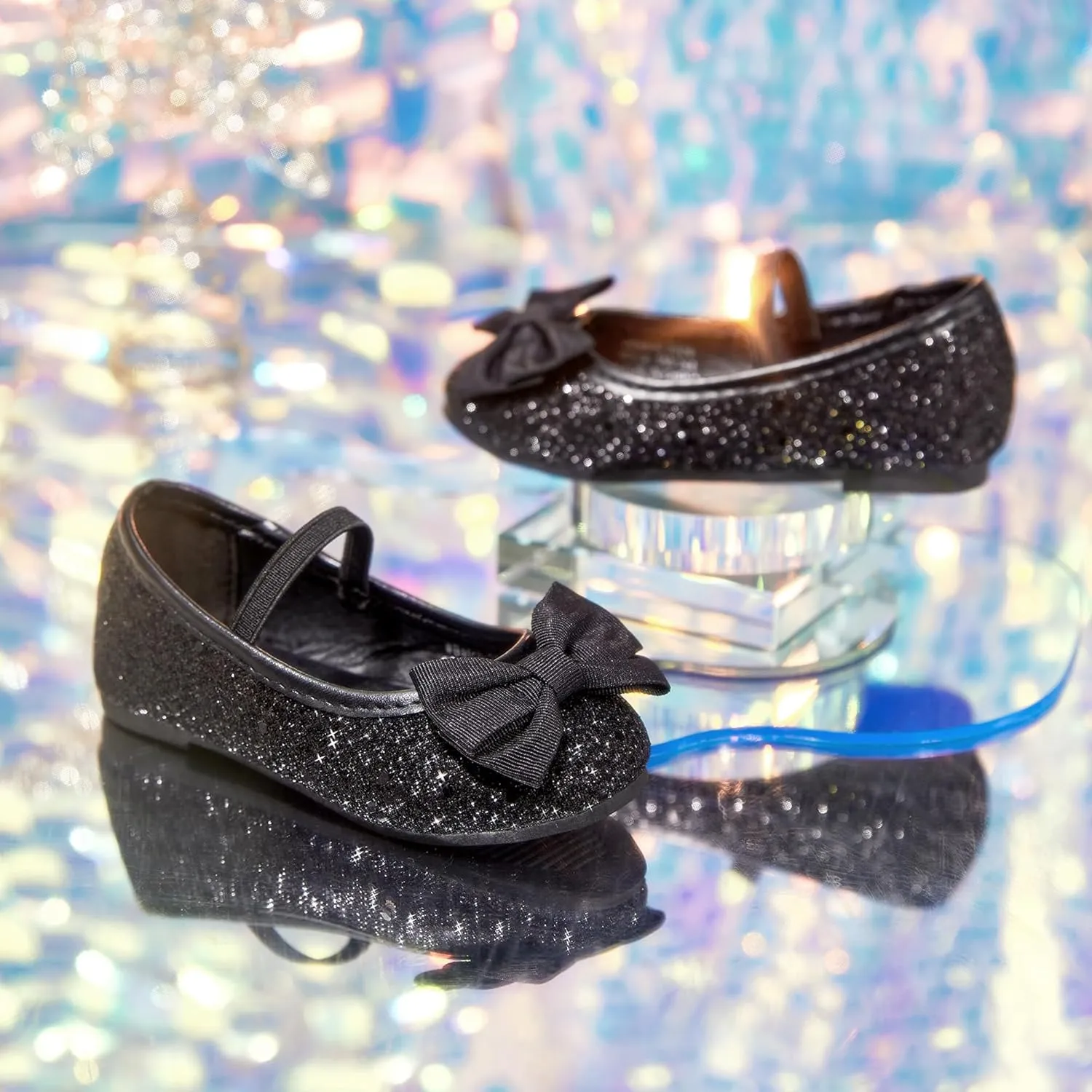 GINFIVE Toddler Girls Dress Shoes Little Girls Mary Janes Ballerina Flats Shoes Toddler