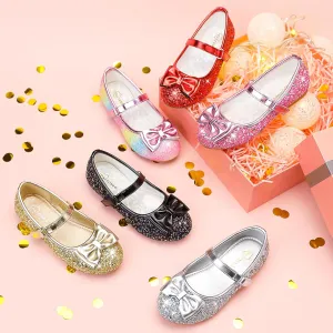 Girls Dress Shoes Princess Shoes Flower Girls Flats Party Wedding Toddler Little Big Kid