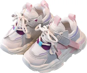 Girls Tennis Sneakers Platform Boys Chunky Shoes Breathable Child Sports Shoe Casual Fashion Outdoor Walking