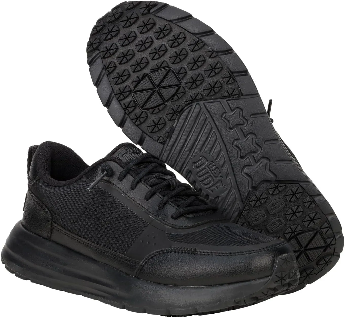 HEYDUDE Sirocco Alta Work CE, Men’s Shoes, Work Sneakers, Light-Weight, Water Repellent & Slip Resistant