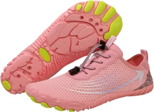 Hiking Shoes Women Waterproof Lightweight Hiking Barefoot Water Shoes Women Wide Feet Toe Box Quick Dry Aqua Swim Barefoot Shoe for Outdoor Fishing Breathable Lightweight Going Out Footwear