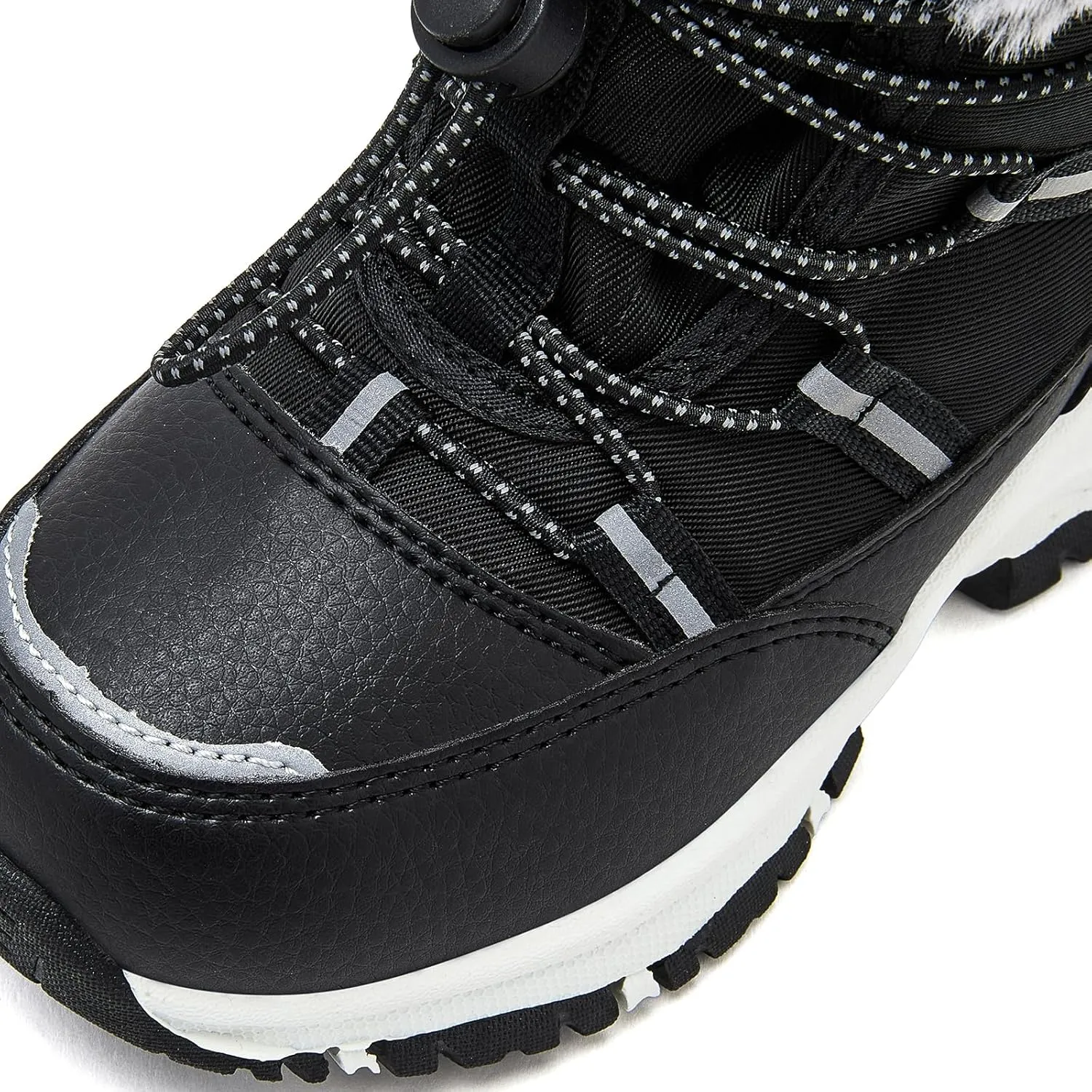HOBIBEAR Boys Girls Toddler Snow Boots Waterproof Slip Resistant Outdoor Winter Boot Shoes(Toddler/Little Kids/Big Kids)