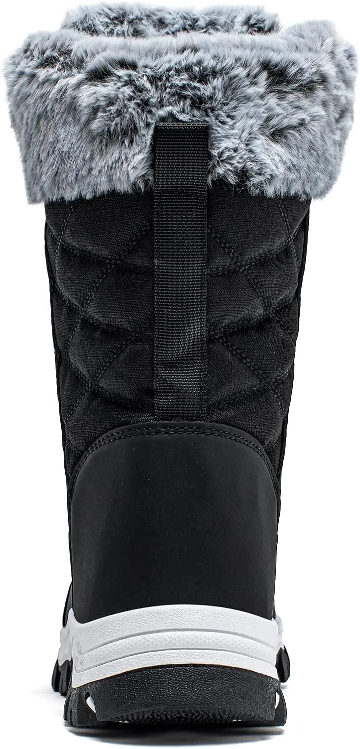HOBIBEAR Girls Boys Kids Snow Boots Waterproof Slip Resistant Outdoor Winter Shoes(Kids/Little Kids/Big Kids)