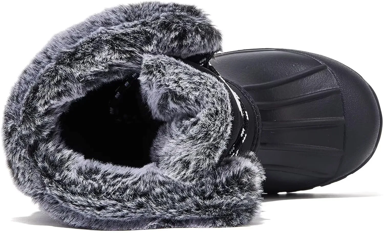 HOBIBEAR Women's Waterproof Winter Snow Boots Lightweight Anti-Slip Warm Outdoor Mid-Calf Booties