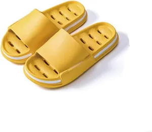 HSQMA Womens Slippers, Ultra-Soft Thick Soled Sandals for Home Bathroom, Shower Bathroom Sandals Shoes Non-Slip Platform Slide Sandal，Quick Drying Shower Pillow Slides Cloud Shoes