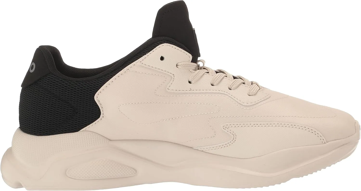 HUGO Men's Leon Nylon Mix Running Sneaker