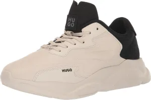 HUGO Men's Leon Nylon Mix Running Sneaker