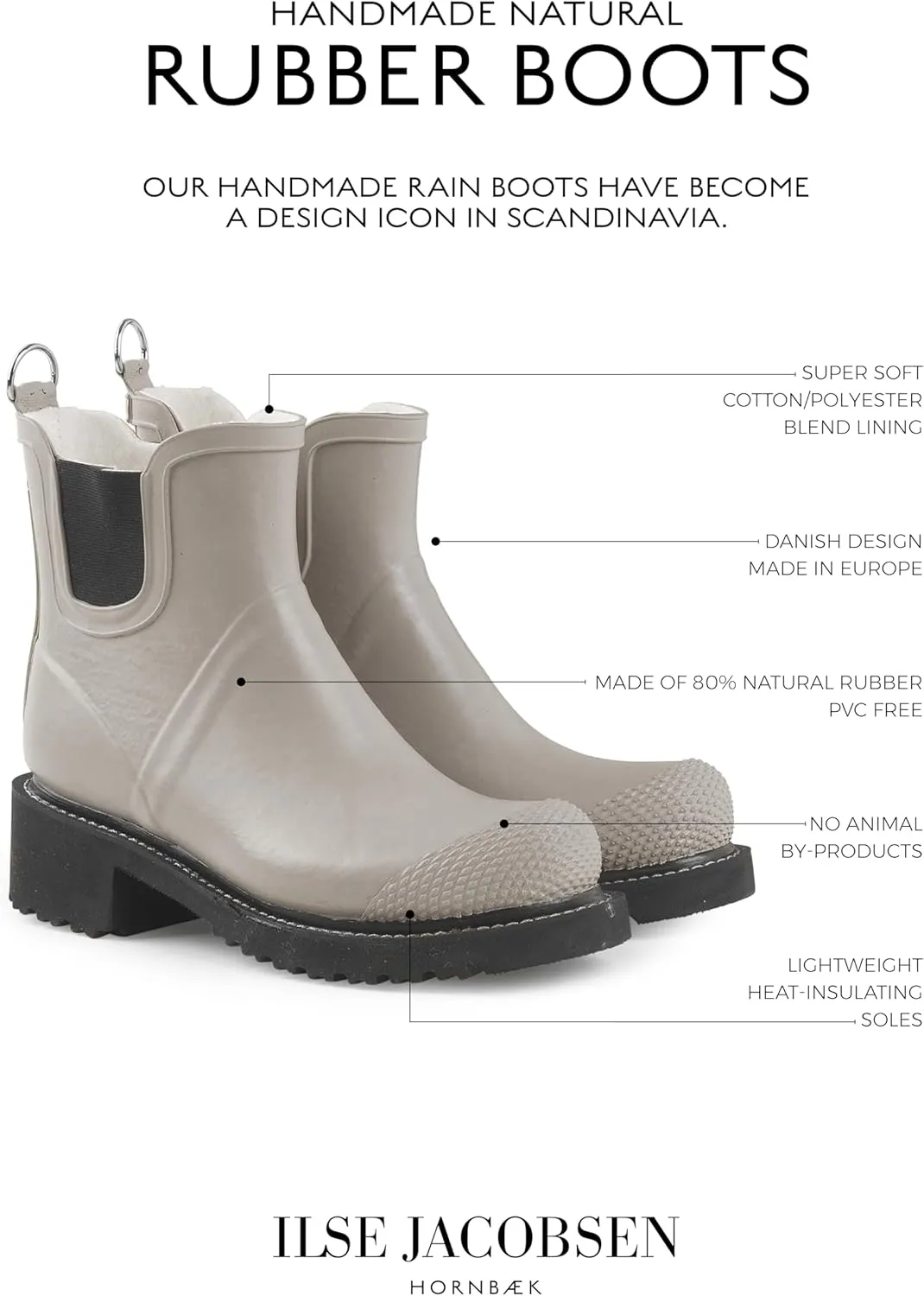 ILSE JACOBSEN Women's Rub 47 Rain Boot