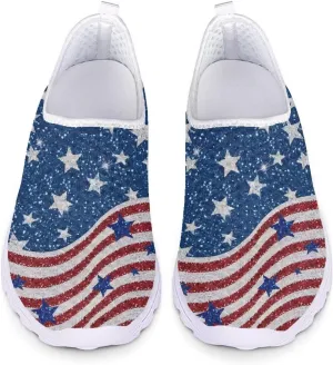 INSTANTARTS Athletic Water Shoes Womens Sport Sneakers Air Mesh Barefoot Aqua Walking Shoes