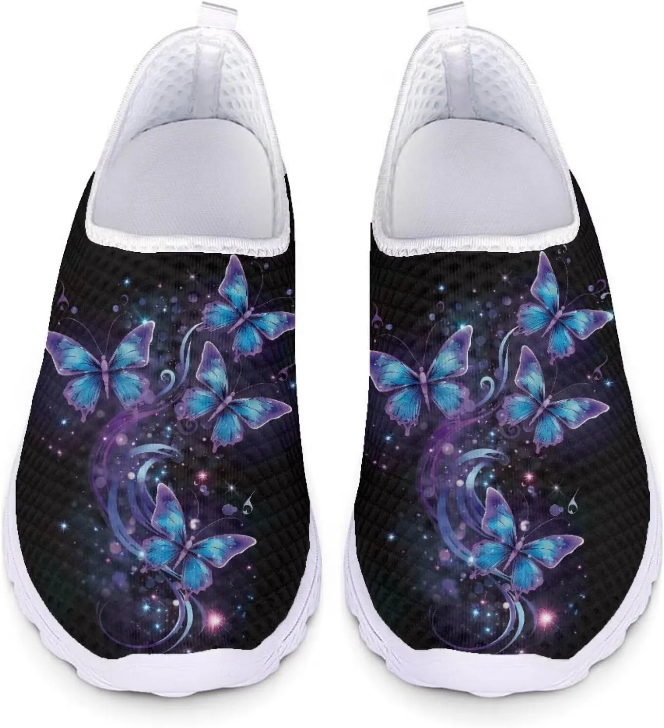 INSTANTARTS Athletic Water Shoes Womens Sport Sneakers Air Mesh Barefoot Aqua Walking Shoes