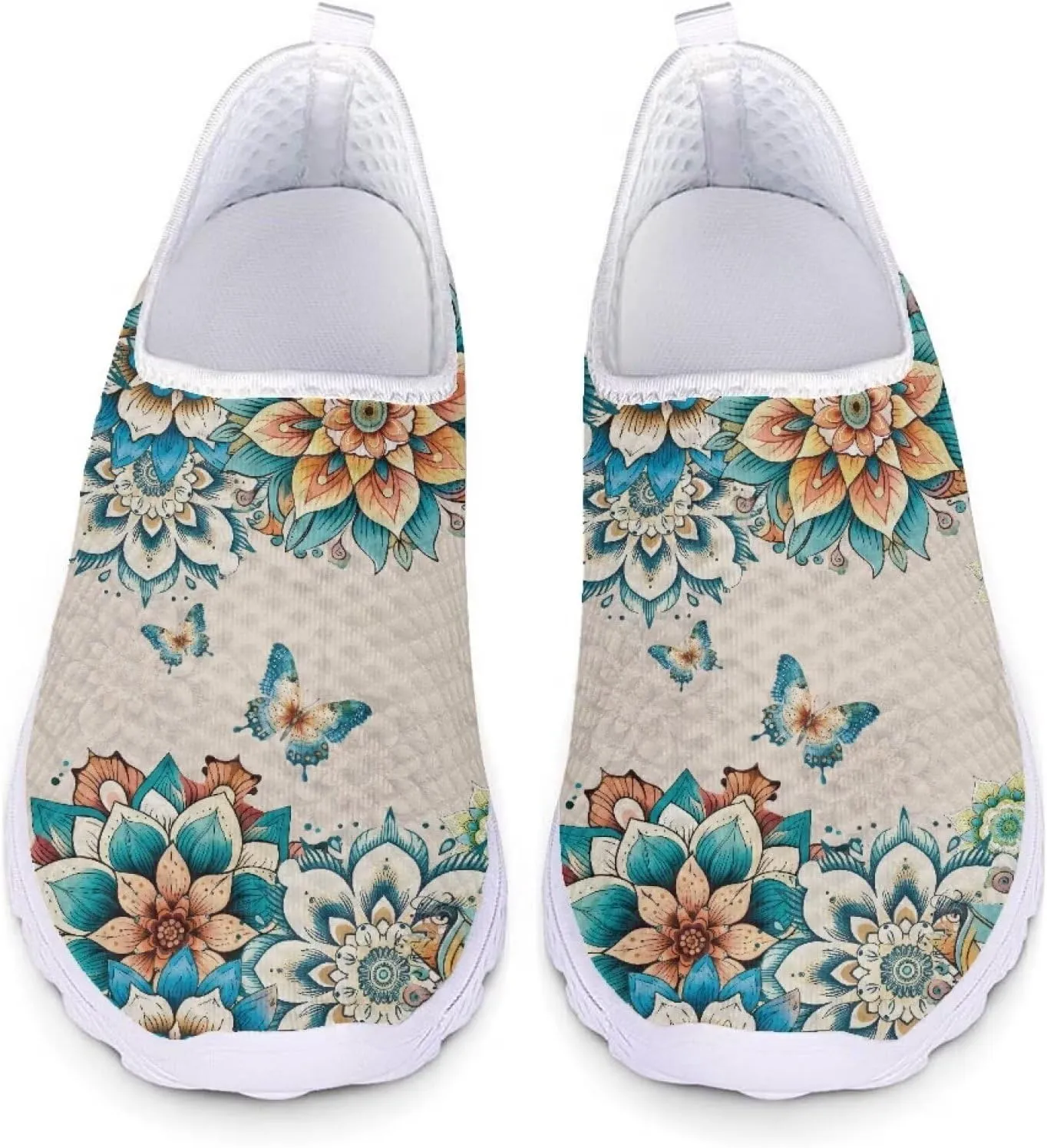 INSTANTARTS Womens Athletic Water Shoes Barefoot Aqua Swim Walking Shoes Slip-on Sport Sneakers