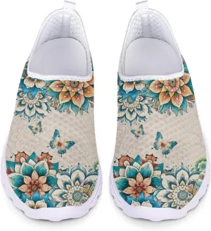 INSTANTARTS Womens Athletic Water Shoes Barefoot Aqua Swim Walking Shoes Slip-on Sport Sneakers