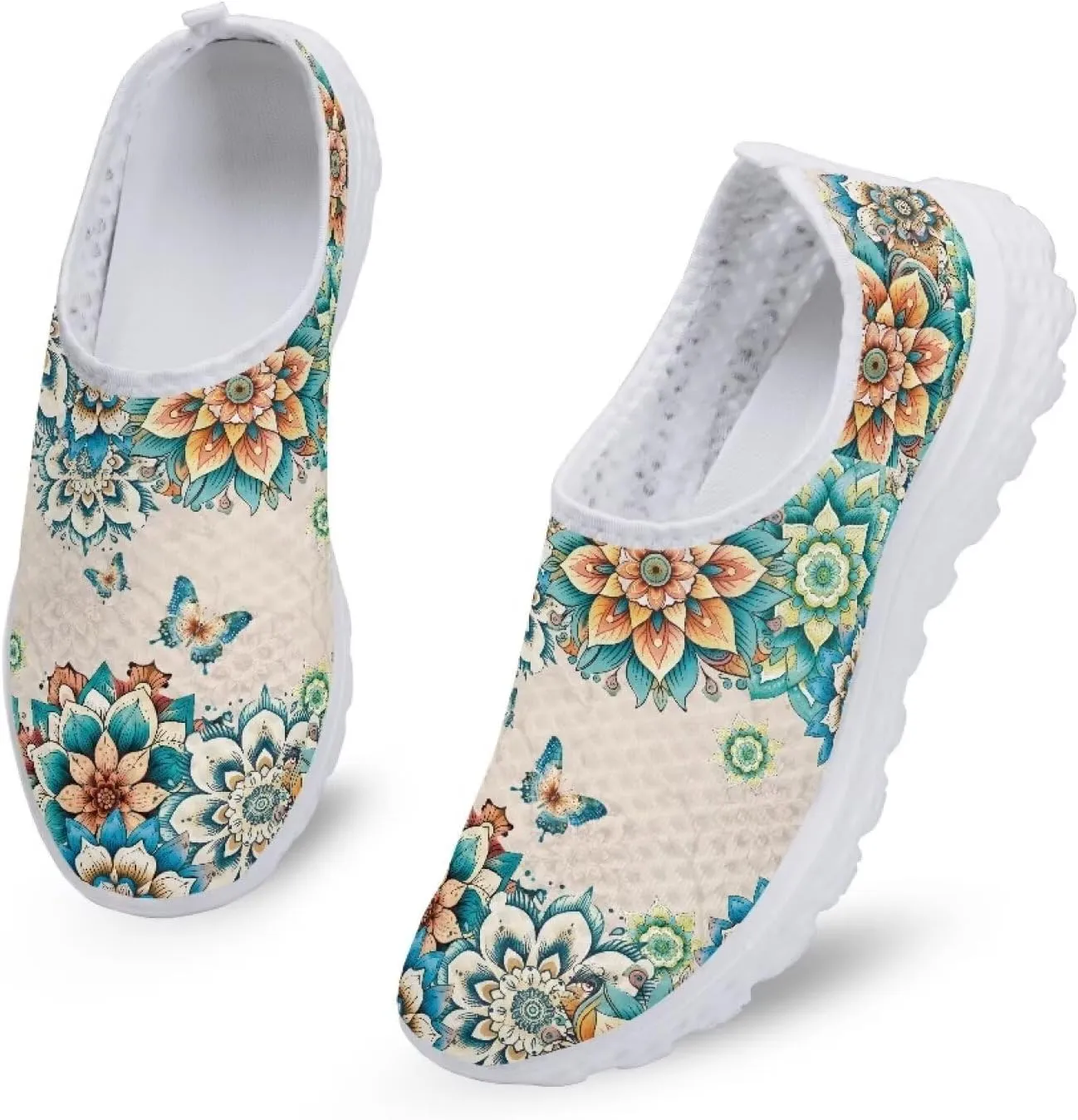 INSTANTARTS Womens Athletic Water Shoes Barefoot Aqua Swim Walking Shoes Slip-on Sport Sneakers