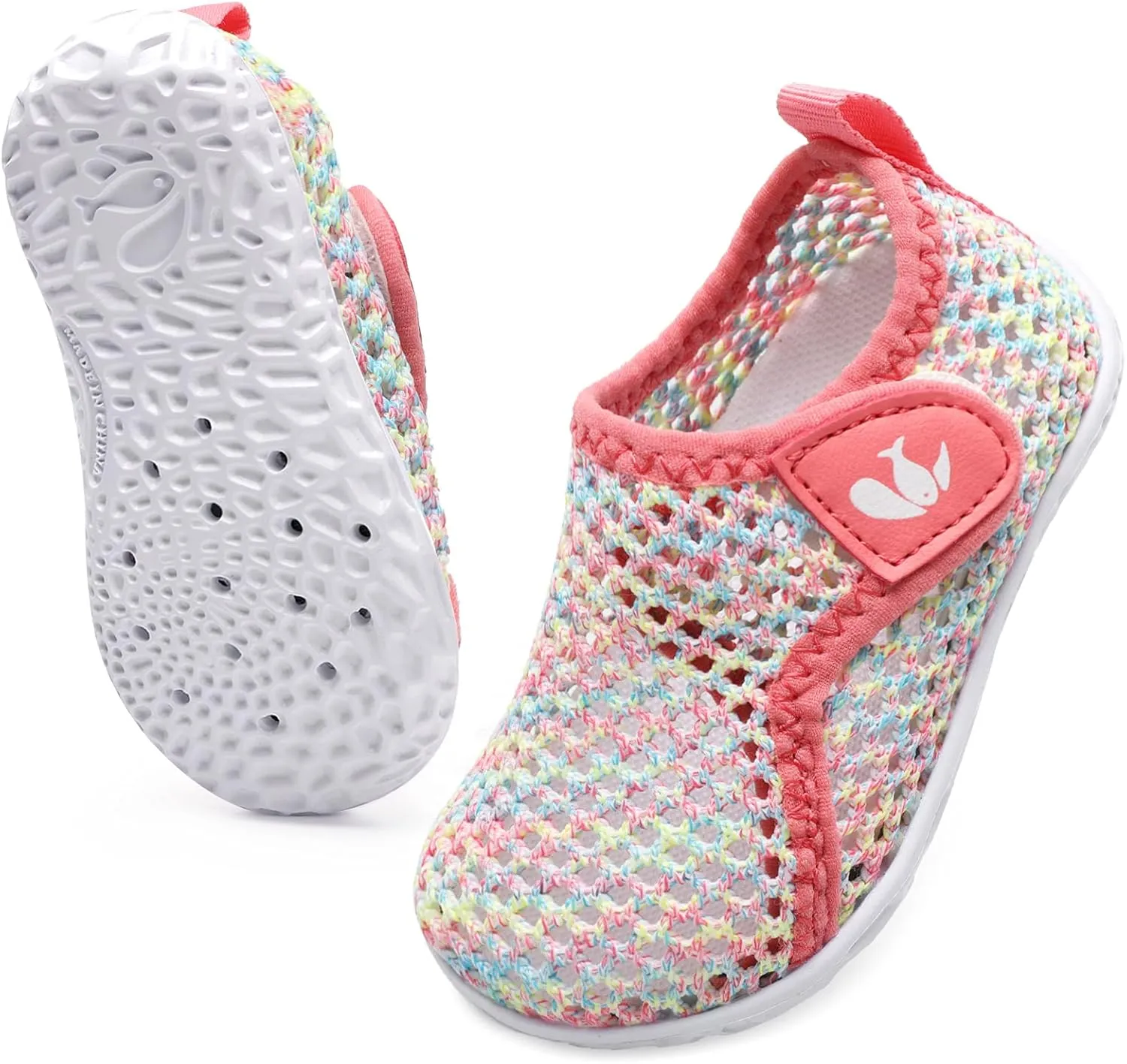 JIASUQI Baby Boys Girls Barefoot Swim Pool Water Shoes Beach Walking Sandals Athletic Sneakers