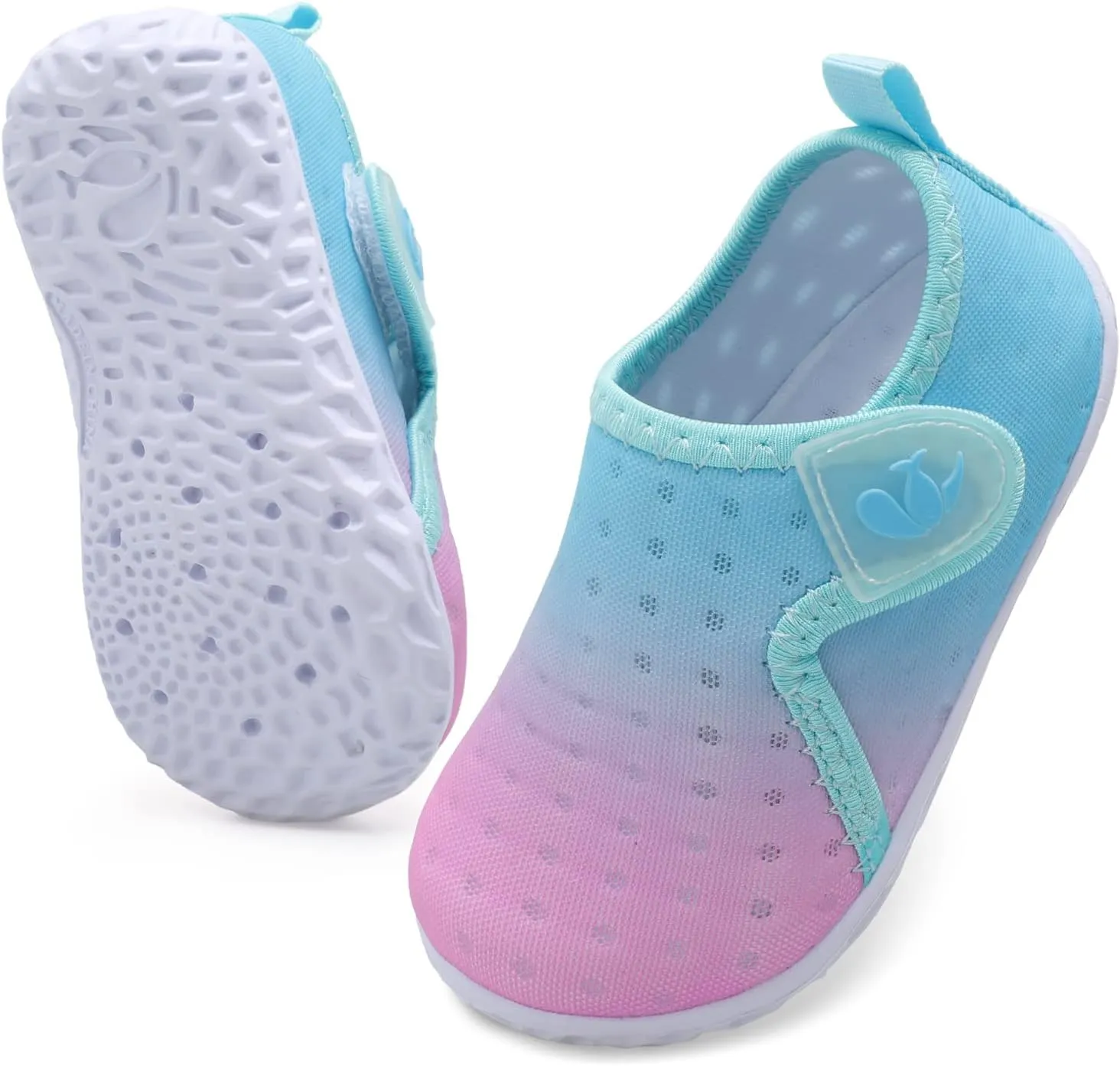 JIASUQI Baby Boys Girls Barefoot Swim Pool Water Shoes Beach Walking Sandals Athletic Sneakers