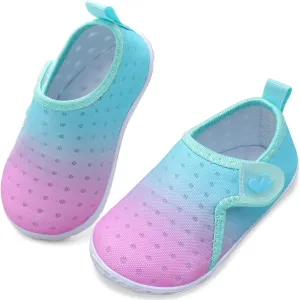 JIASUQI Baby Boys Girls Barefoot Swim Pool Water Shoes Beach Walking Sandals Athletic Sneakers