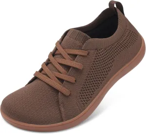 JOINFREE Mens Wide Toe Barefoot Shoes Minimalist Walking Shoes Zero Drop Mesh Workout Sneakers Breathable Casual Running Shoes