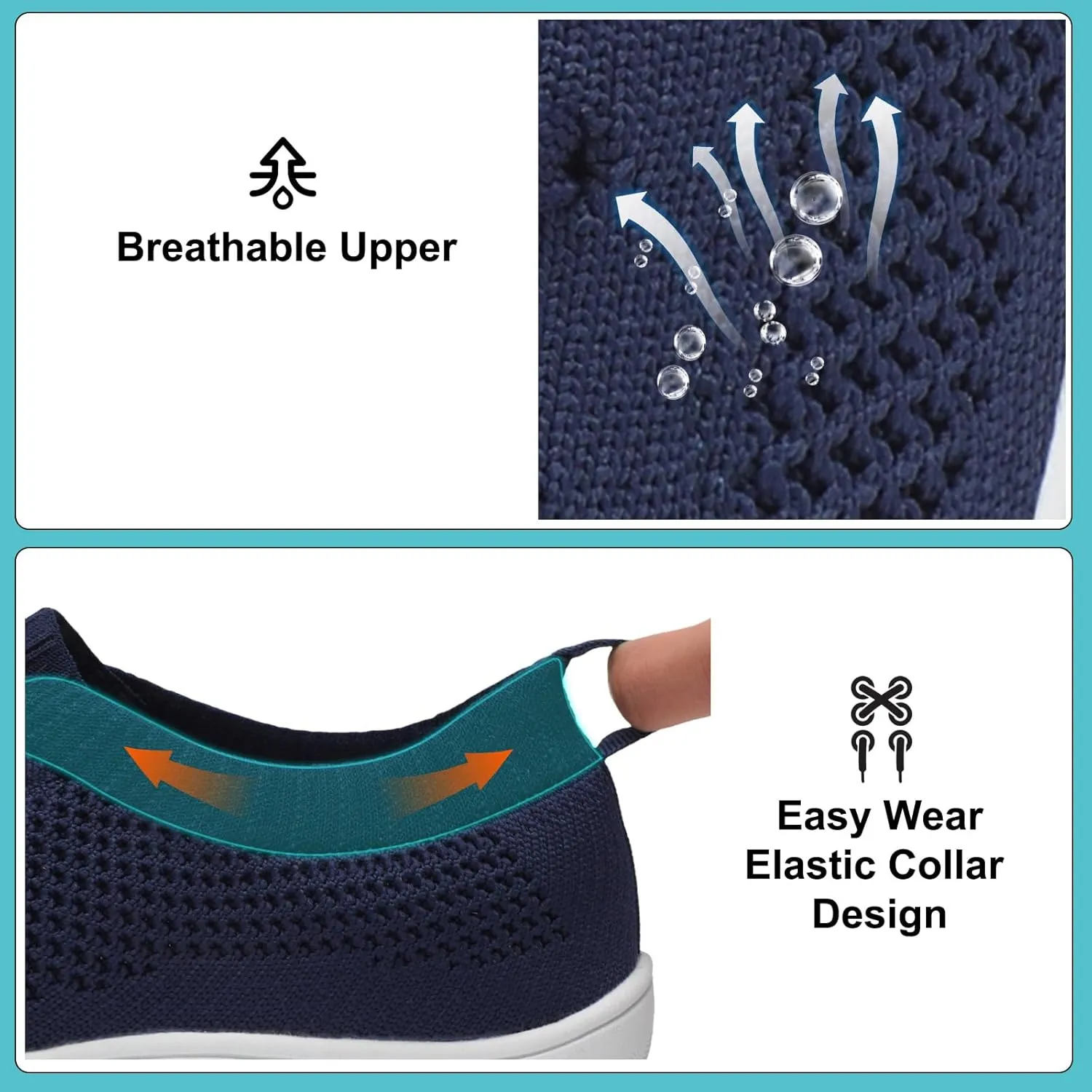 JOINFREE Mens Wide Toe Barefoot Shoes Minimalist Walking Shoes Zero Drop Mesh Workout Sneakers Breathable Casual Running Shoes