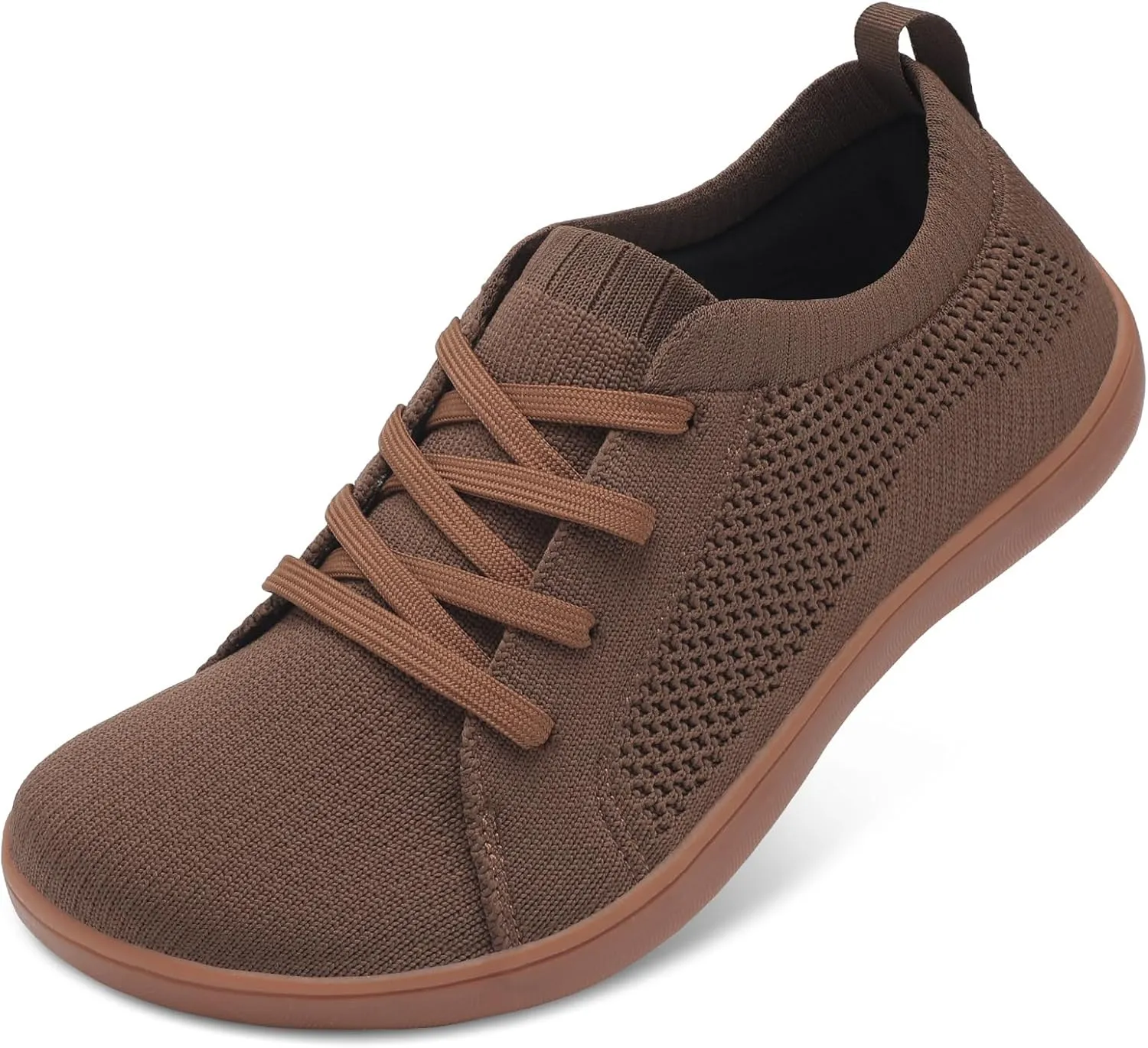 JOINFREE Mens Wide Toe Barefoot Shoes Minimalist Walking Shoes Zero Drop Mesh Workout Sneakers Breathable Casual Running Shoes
