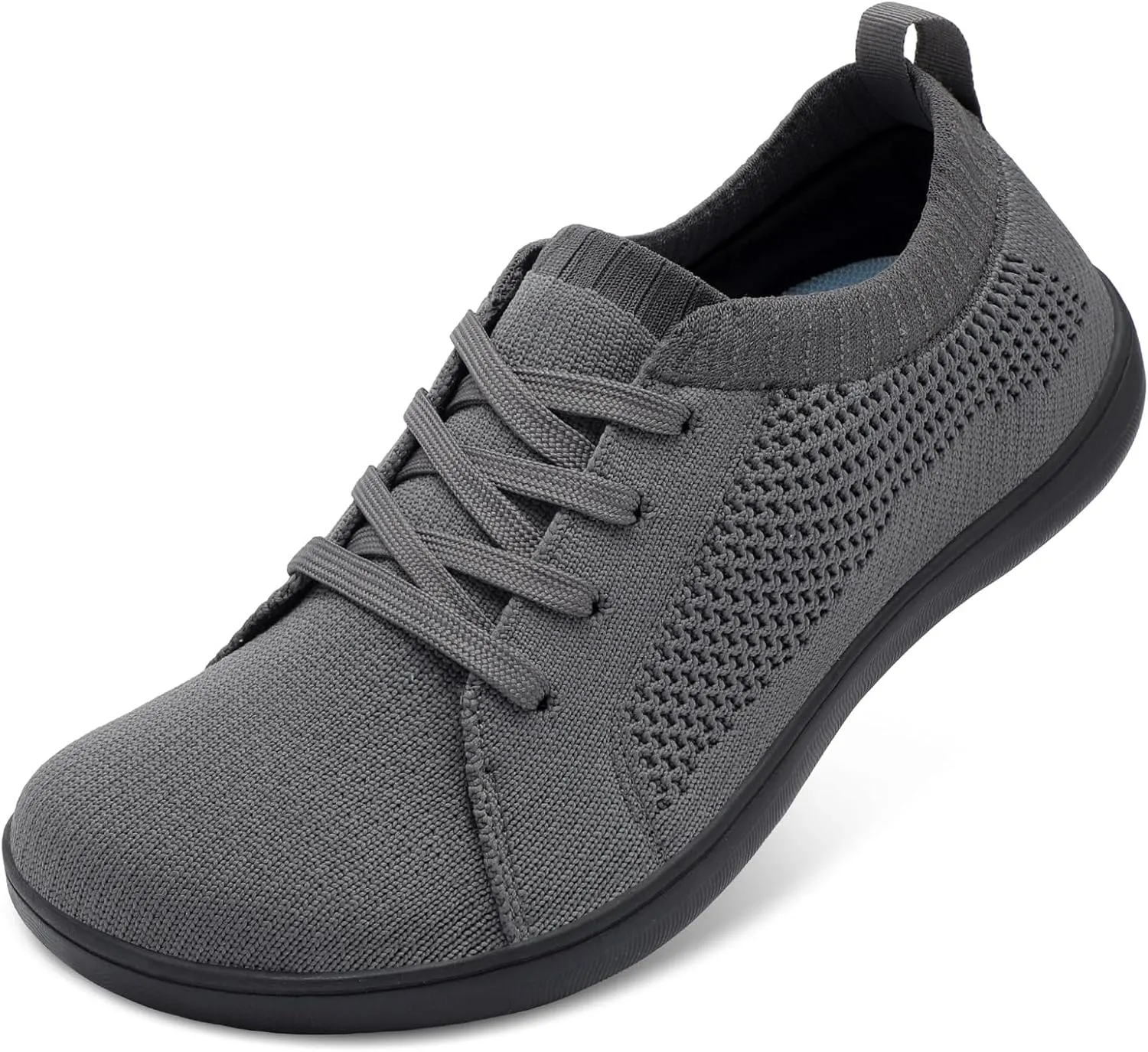JOINFREE Mens Wide Toe Barefoot Shoes Minimalist Walking Shoes Zero Drop Mesh Workout Sneakers Breathable Casual Running Shoes