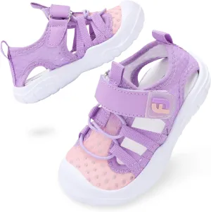 JOINFREE Toddler Boys Girls Water Shoes Breathable Qucik Dry Sport Beach Sandals Lightweight Barefoot Flexible
