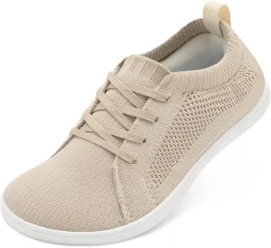 JOINFREE Women's Minimalist Walking Shoes Wide Toe Barefoot Shoes Zero Drop Casual Sneakers Breathable Slip On Tennis Shoes
