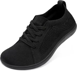 JOINFREE Women's Minimalist Walking Shoes Wide Toe Barefoot Shoes Zero Drop Casual Sneakers Breathable Slip On Tennis Shoes