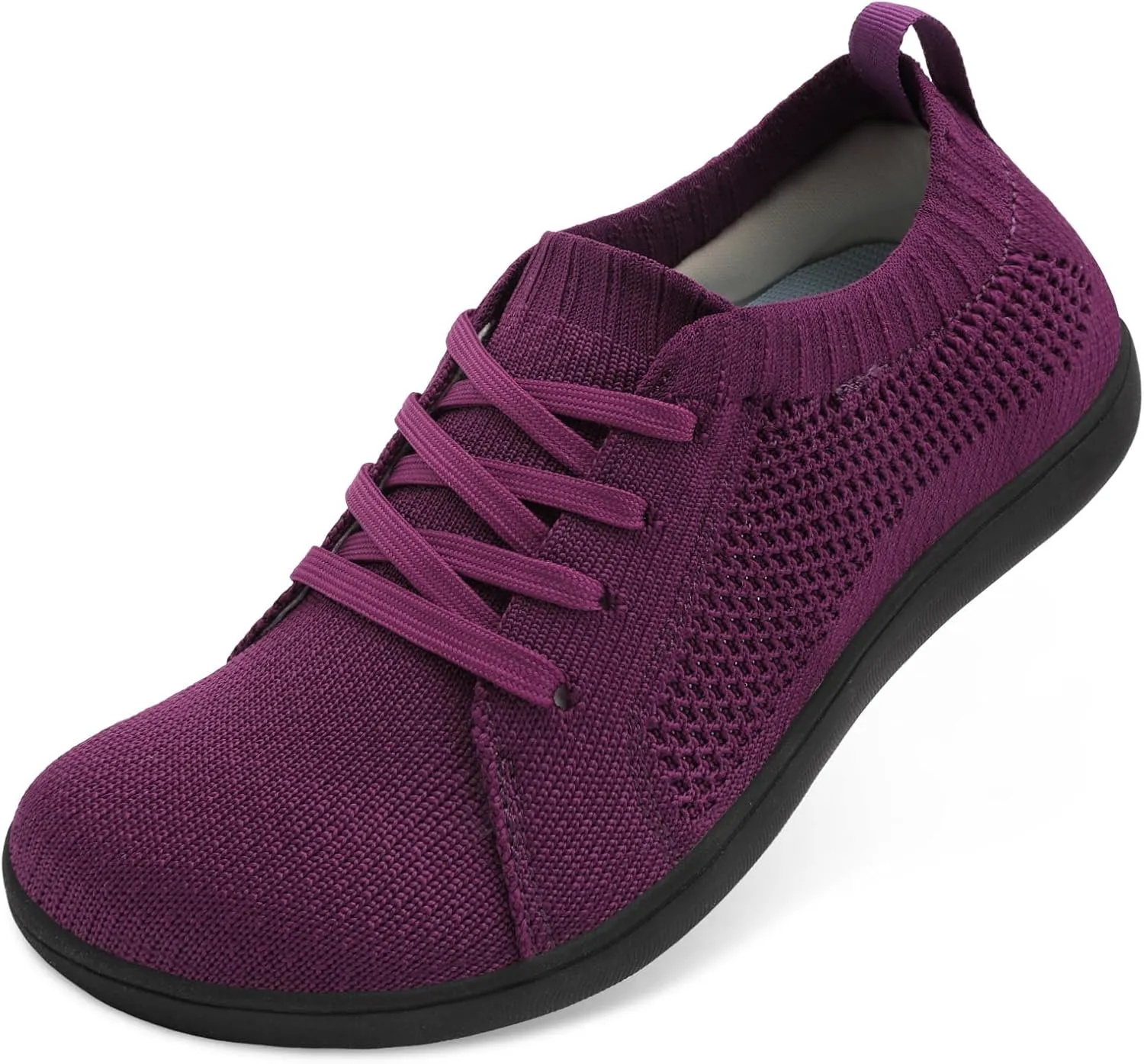 JOINFREE Women's Minimalist Walking Shoes Wide Toe Barefoot Shoes Zero Drop Casual Sneakers Breathable Slip On Tennis Shoes
