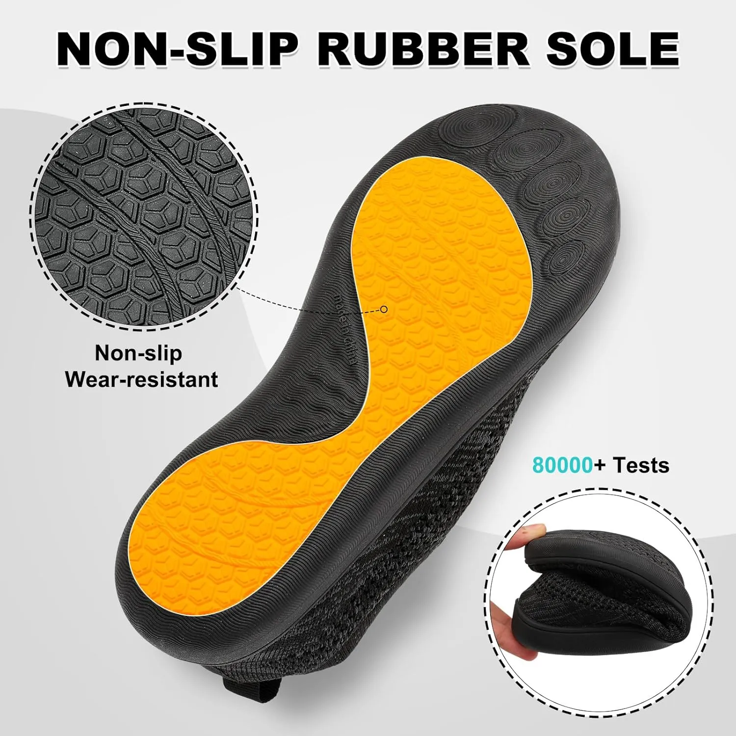 JOINFREE Women's Minimalist Walking Shoes Wide Toe Barefoot Shoes Zero Drop Casual Sneakers Breathable Slip On Tennis Shoes