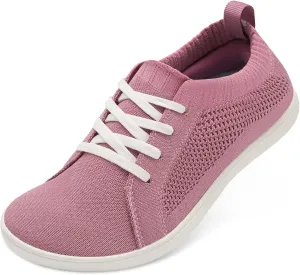 JOINFREE Women's Minimalist Walking Shoes Wide Toe Barefoot Shoes Zero Drop Casual Sneakers Breathable Slip On Tennis Shoes