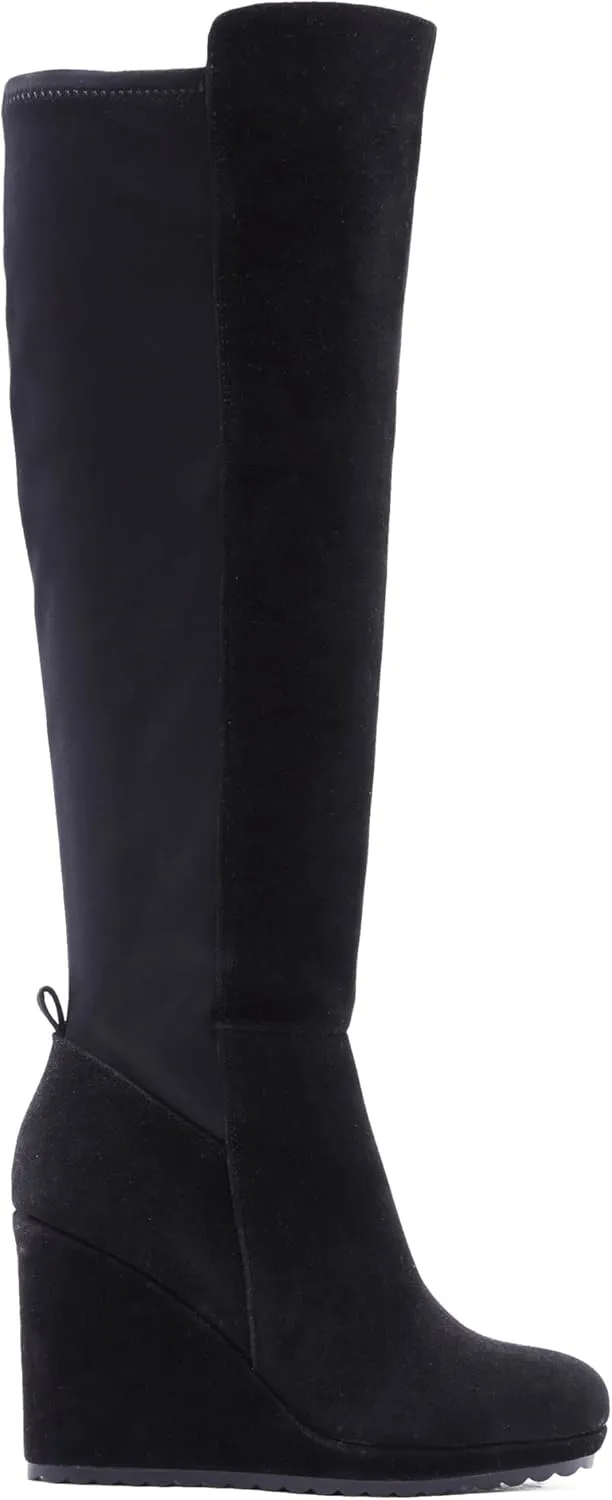 JustFab Claire Heeled Boots for Women - Women's Boots, Wedge Boots, Boots for Women, Womens Boots & Booties - Casual Boots for Women