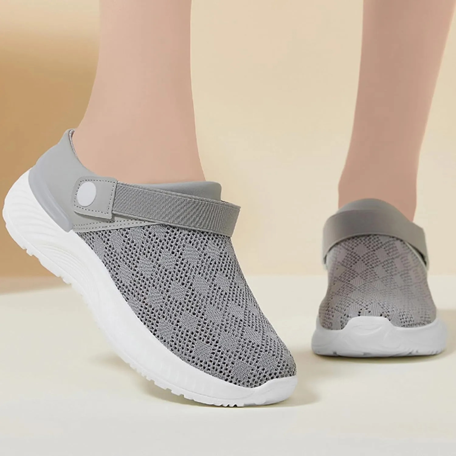 Kubbon Women's Garden Clogs Shoes Hiking Slip on Sandals Lightweight Breathable Gardening Clog Casual Slipper Beach Sandals Round Toe Summer Sandal