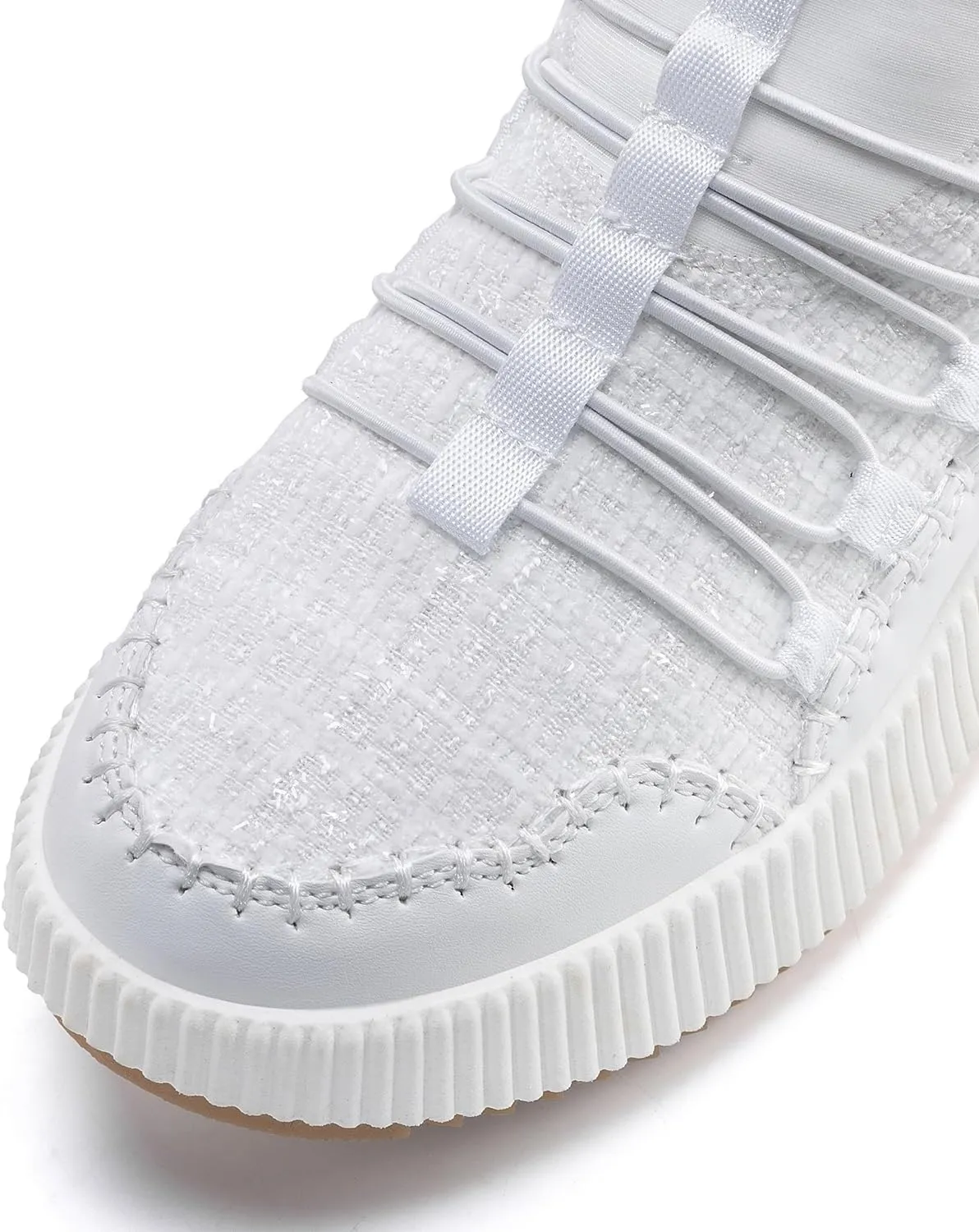 Kyedoo Women's Platform Chunky Sneakers Comfortable Casual Fashion Lace-up City Travel Walking Shoes